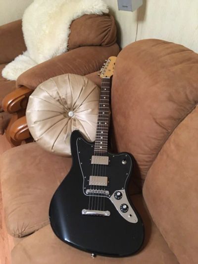 Лот: 11120441. Фото: 1. Fender Jaguar blacktop. Гитары