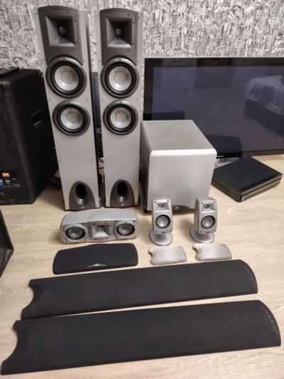 Лот: 25758782. Фото: 1. Klipsch(5.1). Пассивные акустические системы