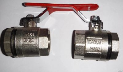 Лот: 13408254. Фото: 1. Кран шаровый Danfoss Eagle Ду32... Запорная и предохранительная арматура