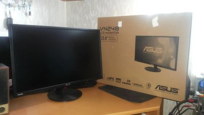 Лот: 7973084. Фото: 1. Монитор Asus VN248H, диагональ... ЖК-мониторы