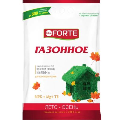 Лот: 24108599. Фото: 1. Удобрение Газонное, с микроэлементами... Удобрения, химия