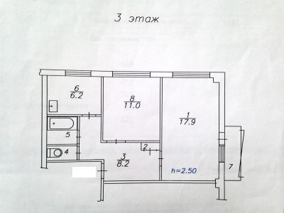 Лот: 3827563. Фото: 1. Квартира 2-комн Гусарова 75, Ветлужанка... Квартиры, студии