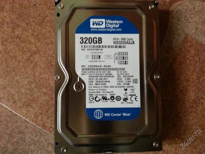 Лот: 2134597. Фото: 1. Жесткий диск Western Digital Caviar... Жёсткие диски