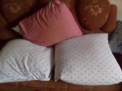Лот: 2821374. Фото: 1. подушка перо. Одеяла, подушки