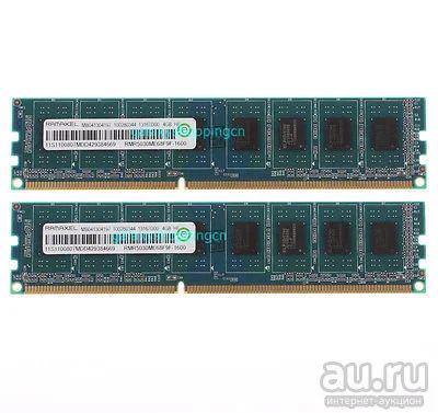 Лот: 9557482. Фото: 1. 8Gb (2x4Gb) DDR3L Ramaxel 1600Mhz. Оперативная память