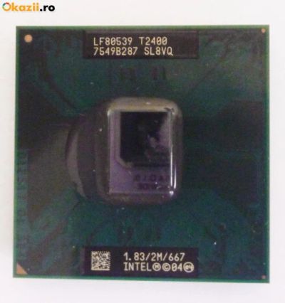 Лот: 4787443. Фото: 1. Процессор Intel Core Duo T2400... Процессоры