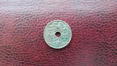 Лот: 5729307. Фото: 1. 50 сентимо Испания 1949 год (2... Европа