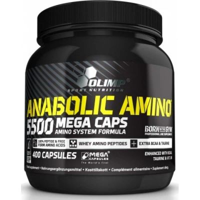 Лот: 9588959. Фото: 1. Anabolic Amino 5500 400 капс... Спортивное питание, витамины