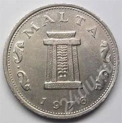 Лот: 203313. Фото: 1. Мальта. 5 цент 1976г. Европа