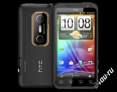 Лот: 1534450. Фото: 1. новый htc evo 3d black + 8GB. Смартфоны
