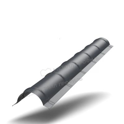 Лот: 24038868. Фото: 1. Планка конька круглого R110х2000... Кровельные материалы