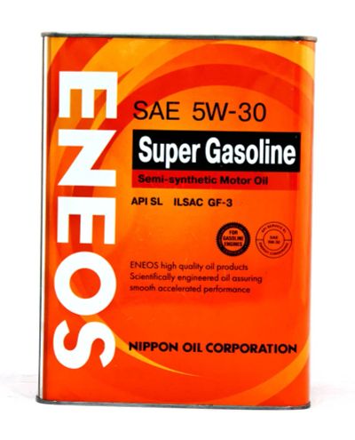 Лот: 4248698. Фото: 1. Eneos Super Gasoline SL 5w30... Масла, жидкости