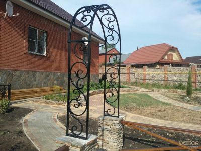 Лот: 9491399. Фото: 1. Кованные Арки 2. Всё для ландшафта