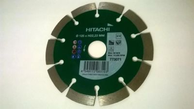 Лот: 6497316. Фото: 1. Круг отрезной алмазный hitachi... Расходные материалы, сменные насадки