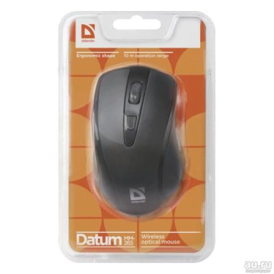 Лот: 16172872. Фото: 1. Мышь Defender MM-265 Datum (беспроводная... Клавиатуры и мыши