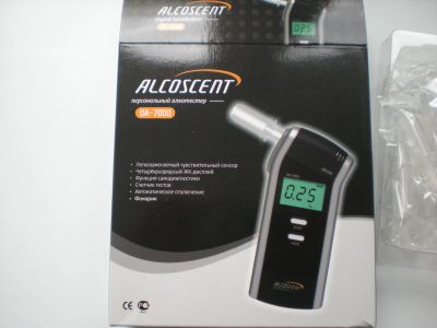 Лот: 23340487. Фото: 1. персональный алкотестер alcoscent... Алкотестеры