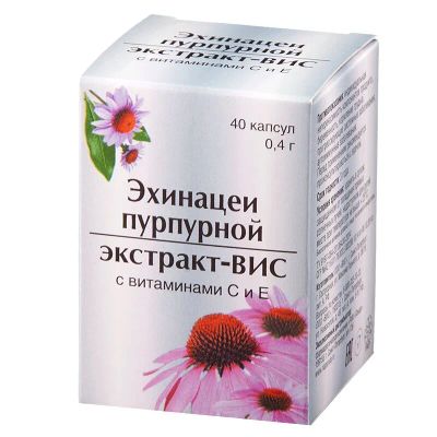 Лот: 23730265. Фото: 1. Эхинацеи пурпурной экстракт-ВИС... Лекарства