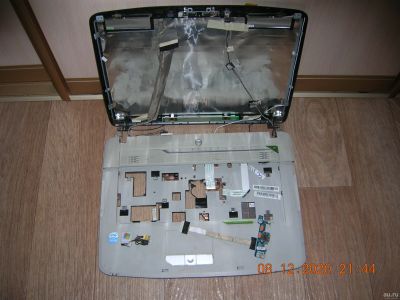 Лот: 16974606. Фото: 1. Корпус от ноутбука Acer Aspire... Комплекты запчастей