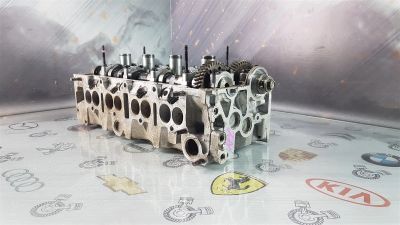 Лот: 24637887. Фото: 1. Головка блока цилиндров Toyota... Двигатель и элементы двигателя
