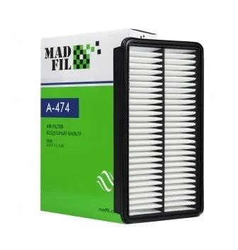 Лот: 25205225. Фото: 1. Фильтр воздушный A-474 Madfil. Расходные материалы