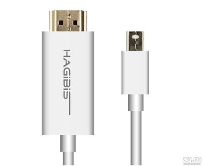 Лот: 9190221. Фото: 1. Кабель Mini DisplayPort - HDMI. Шлейфы, кабели, переходники