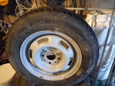 Лот: 2640032. Фото: 1. Зима на дисках KUMHO 175/70/R13... Шины на дисках