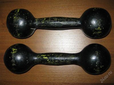 Лот: 2139521. Фото: 1. Гантели 4 кг. Гантели