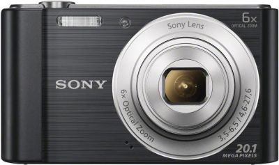 Лот: 4654432. Фото: 1. Фотокамера SONY DSC-W810 Black... Цифровые компактные