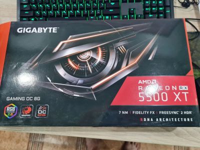 Лот: 18444728. Фото: 1. RX 5500XT 8gb Гарантия DNS. Видеокарты