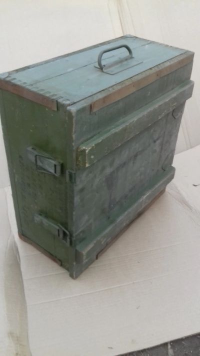 Лот: 25883555. Фото: 1. Военный ящик . Деревянный. Хорошего... Другое (для дачи, дома, огорода, бани, парка)