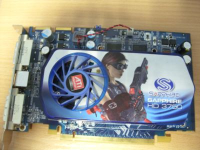 Лот: 8107332. Фото: 1. Видеокарта Sapphire HD 3750. Видеокарты