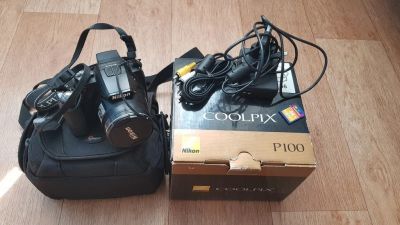 Лот: 11431370. Фото: 1. Nikon Coolpix P100. Цифровые компактные