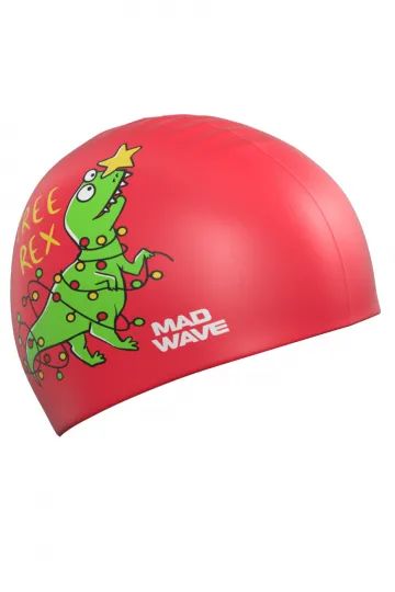 Лот: 22354921. Фото: 1. Силиконовая шапочка Mad Wave Happy... Плавание