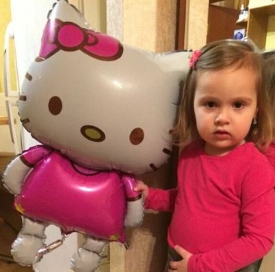 Лот: 5379241. Фото: 1. Hello Kitty надувной шар Доставка... Воздушные шары
