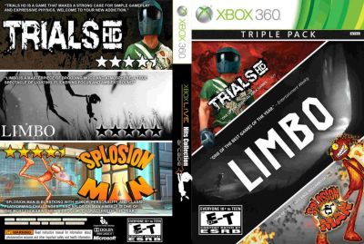 Лот: 7601206. Фото: 1. Trials HD Limbo Splosion Man triple... Игры для консолей