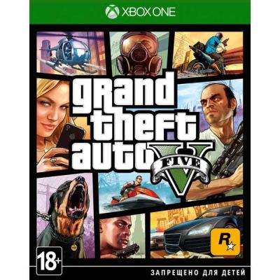 Лот: 6338841. Фото: 1. GTA 5 Xbox One. Игры для консолей