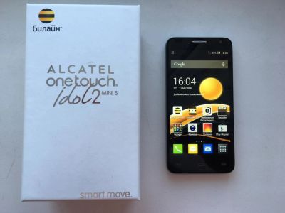 Лот: 10674238. Фото: 1. Alcatel one touch idol 2 mini... Смартфоны