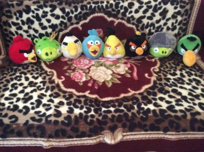 Лот: 4758101. Фото: 1. Angry birds энгри бёрдс мягкие... Мягкие