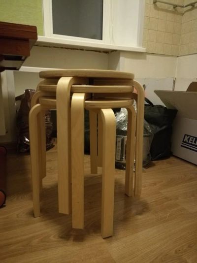Лот: 10842725. Фото: 1. Табурет Ikea. Столы, стулья, обеденные группы
