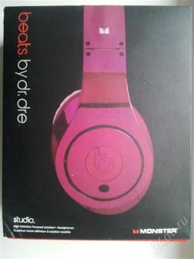 Лот: 2612568. Фото: 1. MONSTER BEATS STUDIO (METALLIC... Наушники, гарнитуры