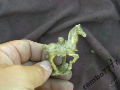 Лот: 5817737. Фото: 1. конь.лошадь.бронза .5см.камбоджа... Скульптуры