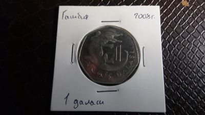 Лот: 8933392. Фото: 1. 531 Гамбия 1 даласи 2008 год фауна. Остальные страны