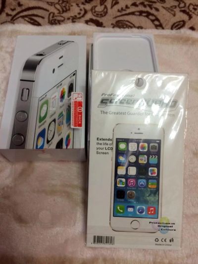 Лот: 7674562. Фото: 1. Iphone 4S Белый. 8GB. Смартфоны