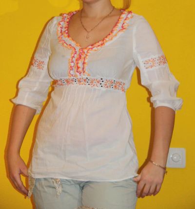 Лот: 4539313. Фото: 1. кофточка летняя. Футболки, топы и майки