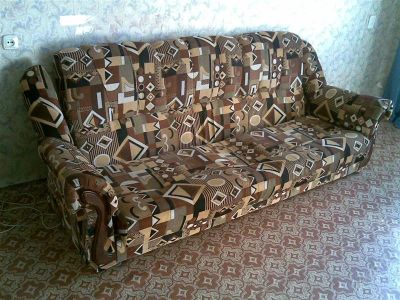Лот: 1265085. Фото: 1. диван ("книжка") с 10 рублей... Кресла, пуфы
