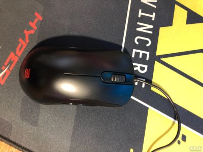 Лот: 16792143. Фото: 1. ZOWIE ZA 12-Игровая мышь. Клавиатуры и мыши