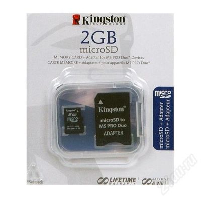 Лот: 491855. Фото: 1. Micro SD 2Gb. Новая. Карты памяти