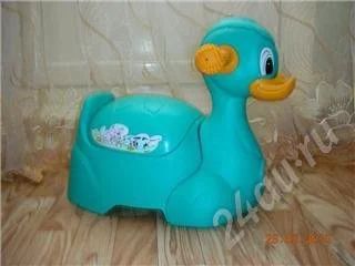 Лот: 339105. Фото: 1. горшок для малыша "утенок". Другое (дети растут)