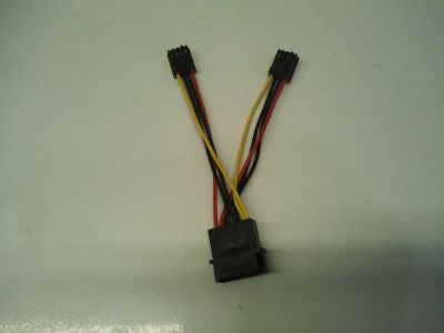 Лот: 12955119. Фото: 1. Переходник 4pin (molex) на 2 FDD. Шлейфы, кабели, переходники