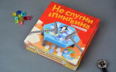 Лот: 12719963. Фото: 1. Magellan: Не спугни пингвина. Настольные игры, карты